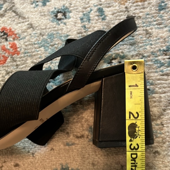 Cole Haan Aniston Block Heel Black Sandal - Picture 15 of 16